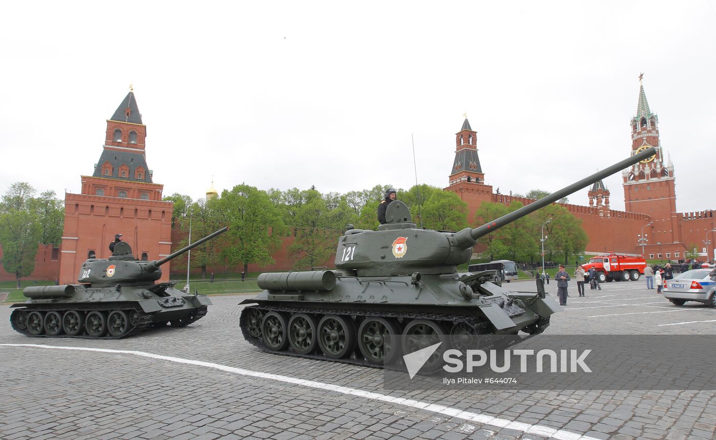 T-34 tanks
