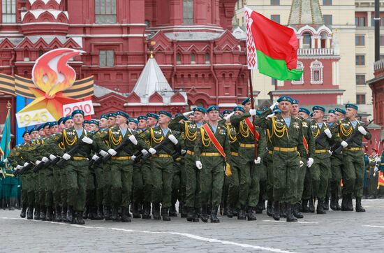 Army servicemen from Belarus