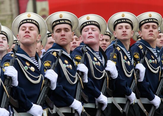 Cadets of the Baltic Naval Institute (BVMI)