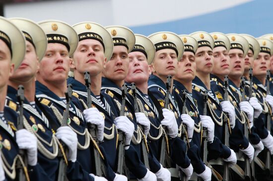 Cadets of the Baltic Naval Institute (BVMI)