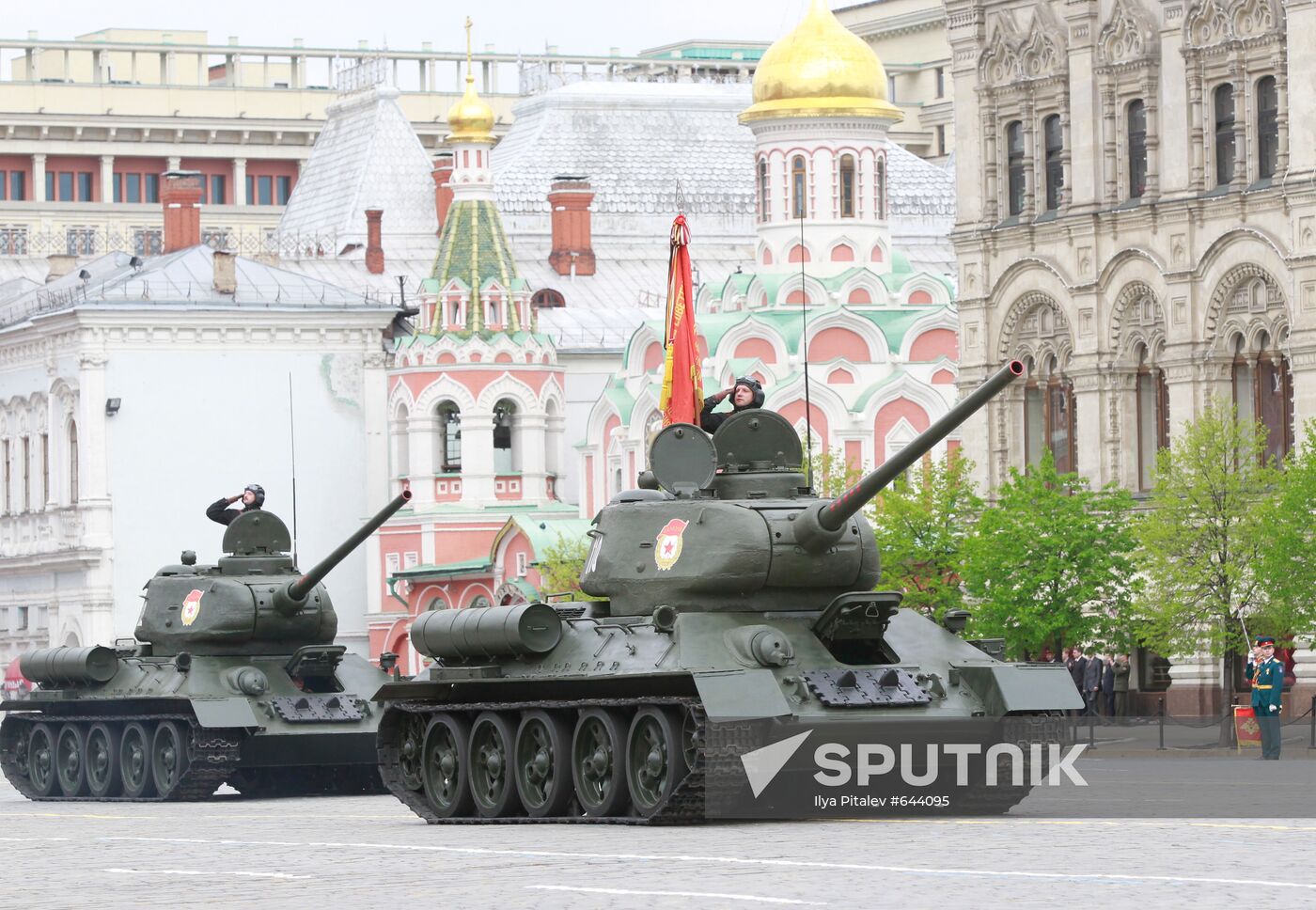 T-34 tanks