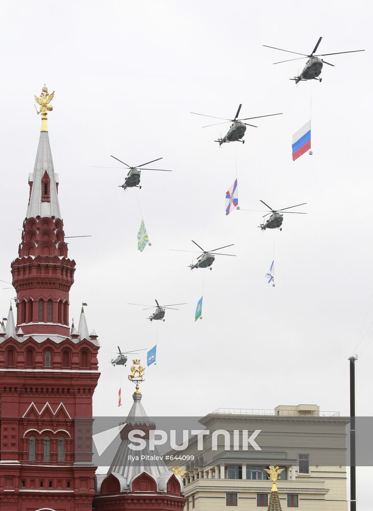 Mi-8 helicopters