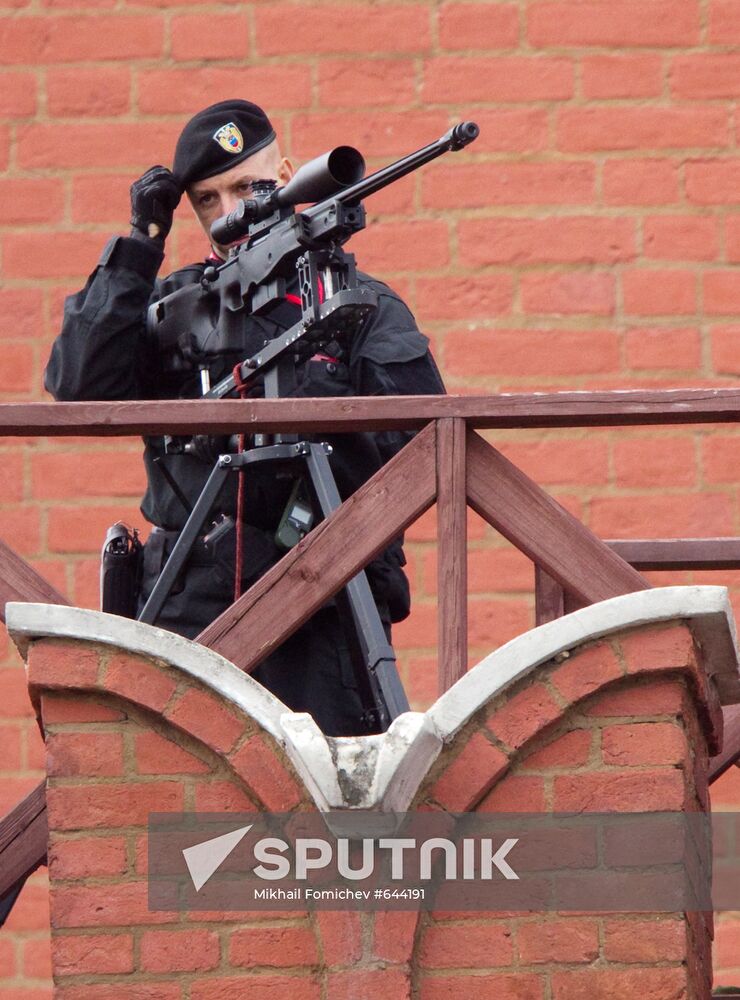 Sniper ensures security