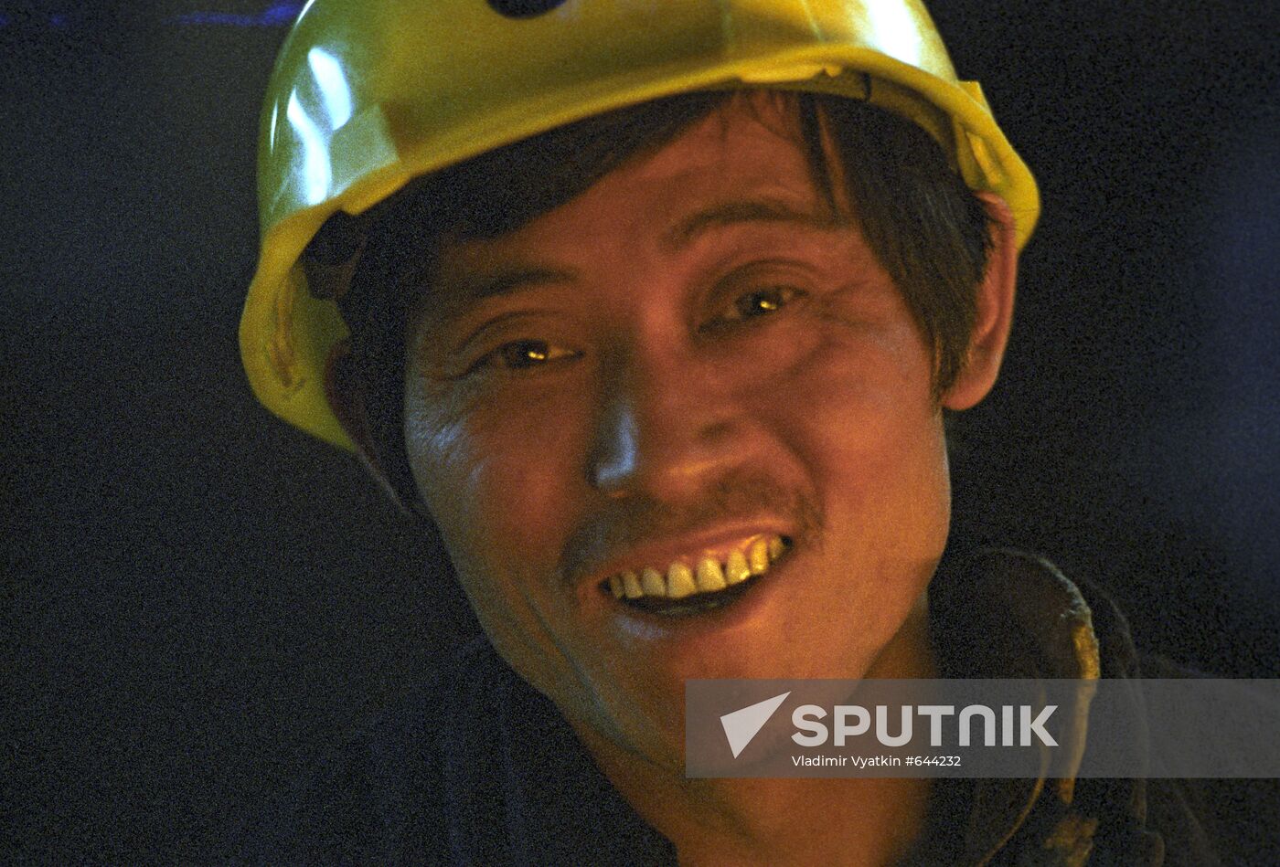 Worker at Shoudu metallurgic combine