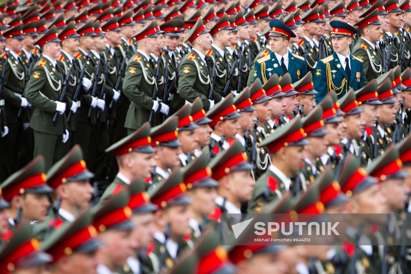 Final rehearsal of Victory Parade
