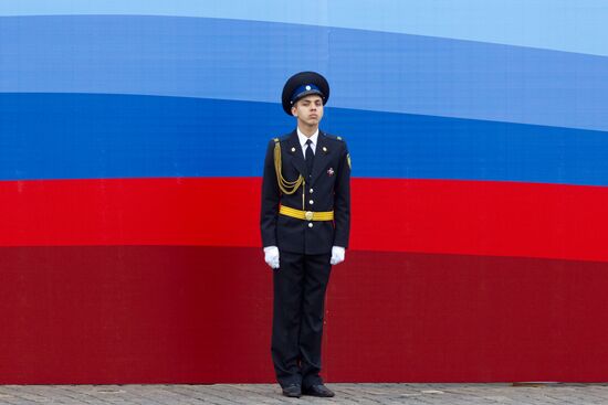 Final rehearsal of Victory Parade