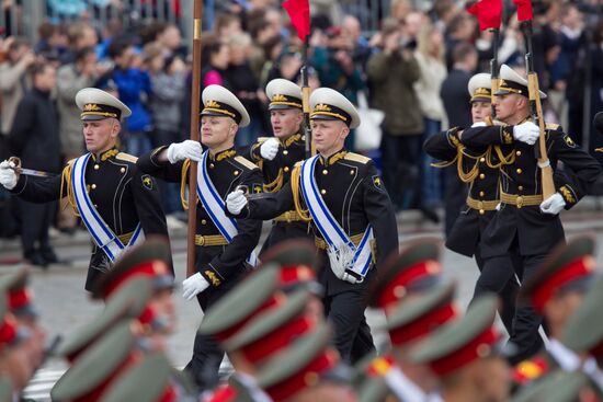 Final rehearsal of Victory Parade