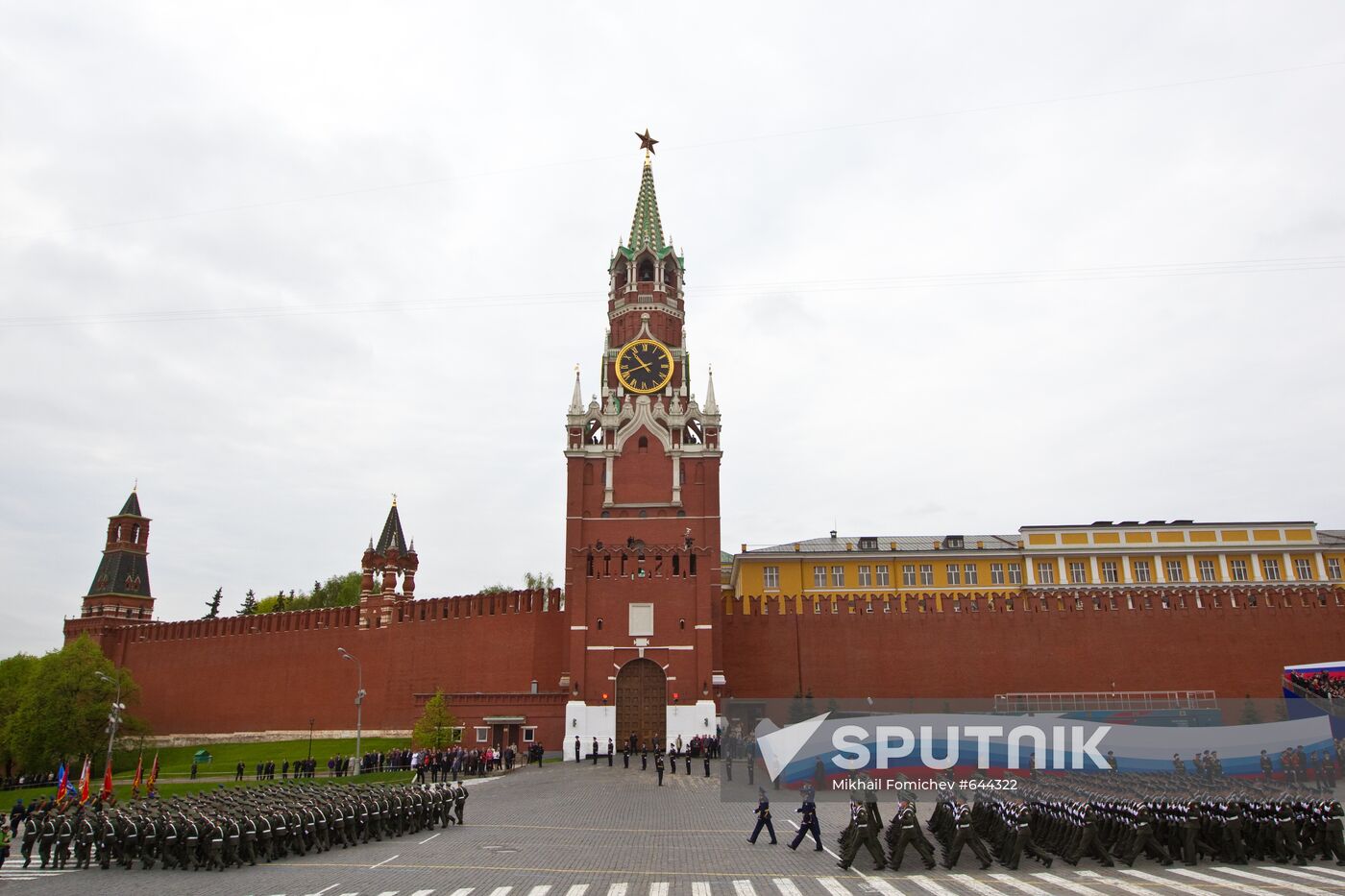 Final rehearsal of Victory Parade