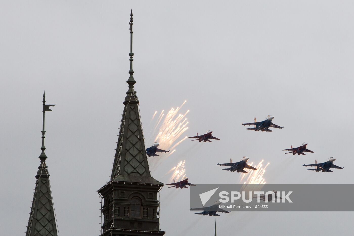 Final rehearsal of Victory Parade