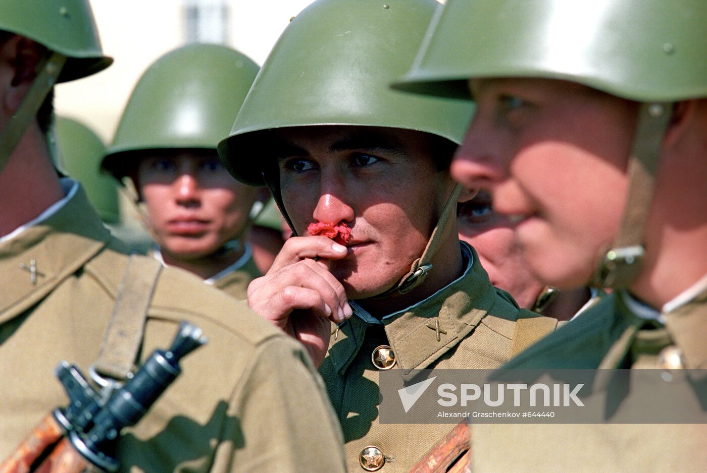 First stage of Soviet troops withdrawal from Afghanistan.