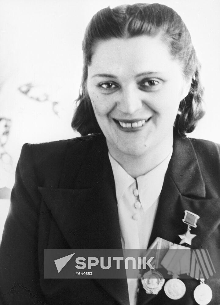 Great Patriotic War participant Yelena Mazanik