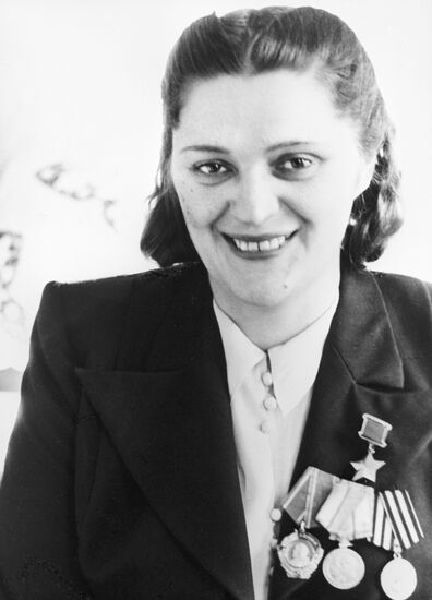 Great Patriotic War participant Yelena Mazanik