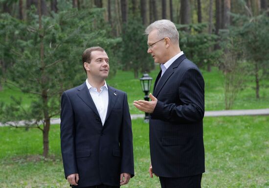 Dmitry Medvedev gives interview to Izvestia