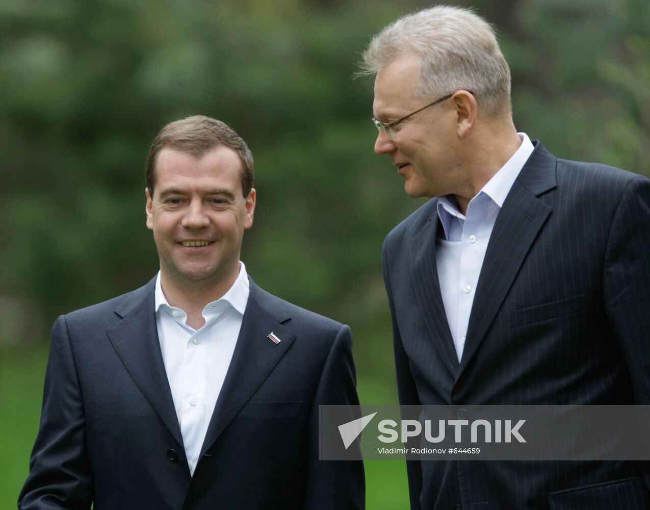 President Dmitry Medvedev gives interview to Izvestia