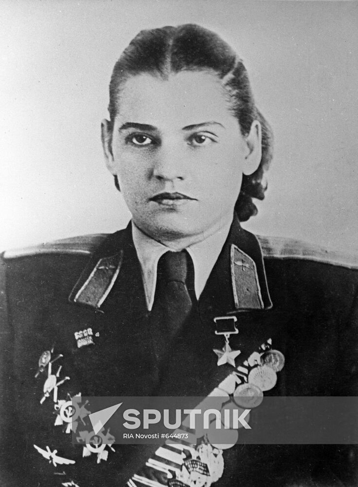 Hero of Soviet Union Marina Chechneva