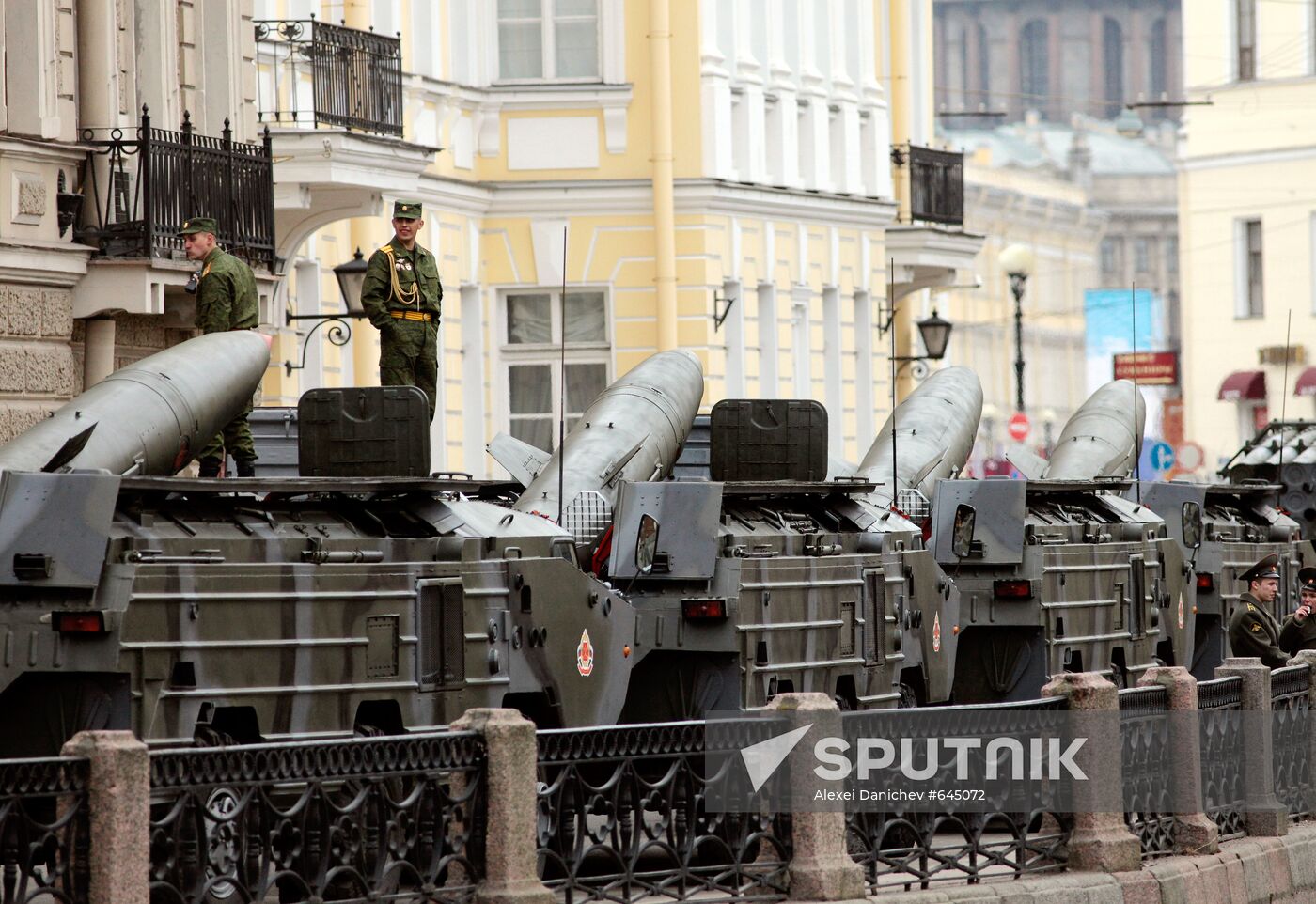 Tochka missile launcher