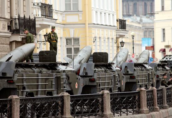Tochka missile launcher