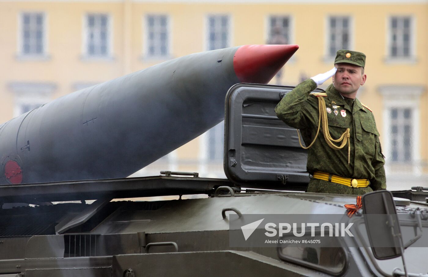 Tochka missile launcher