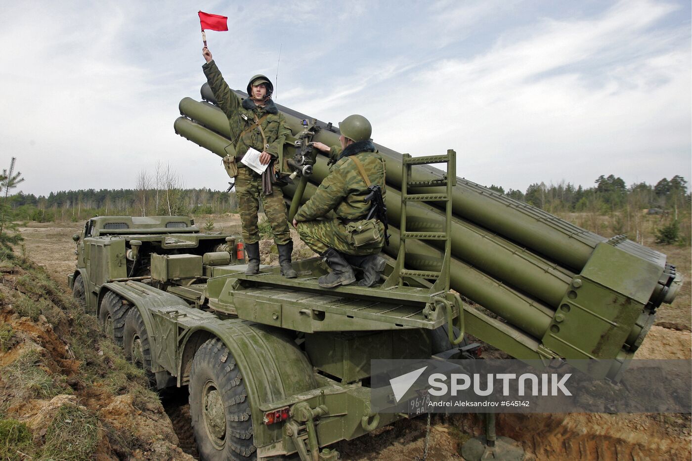 Command-headquarters exercises of Belorussian artillery