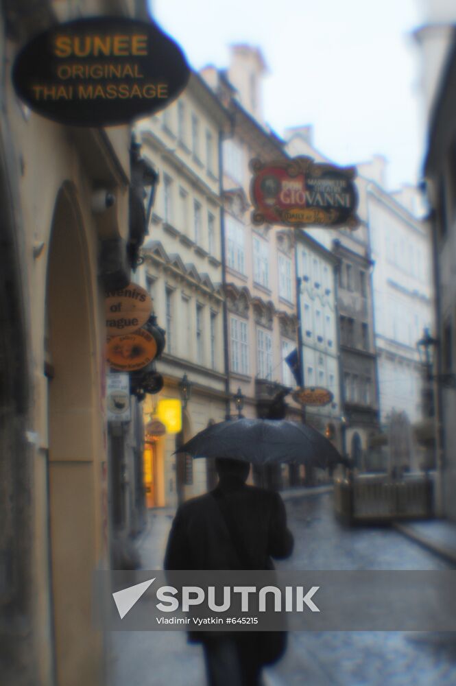 A street in Prague Old Town