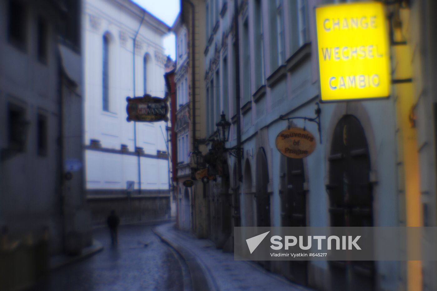 A street in Prague Old Town