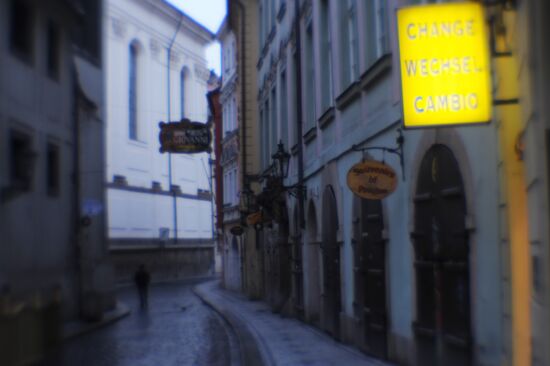 A street in Prague Old Town