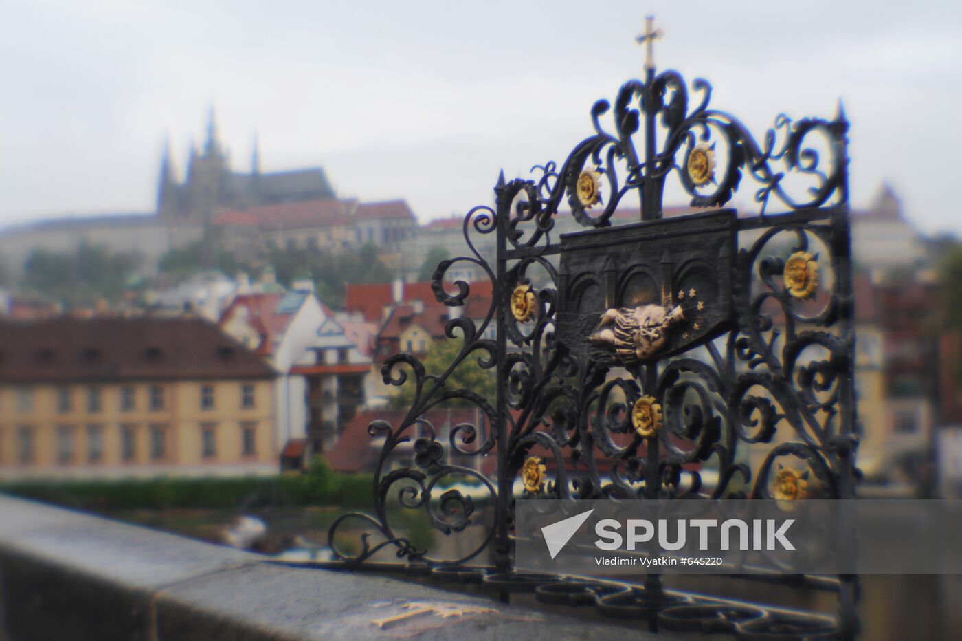 View of Prague from the Charles Bridge