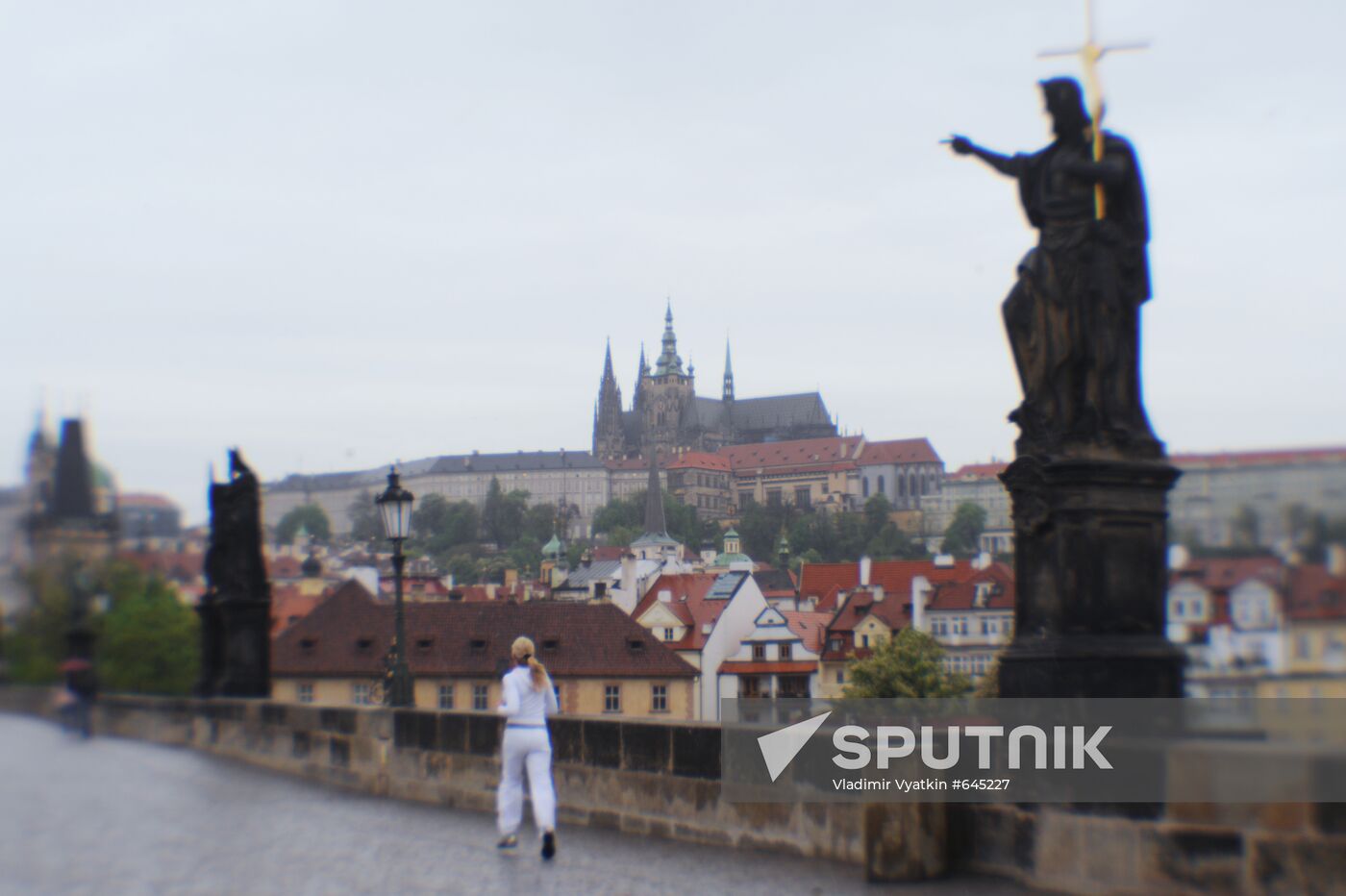 The Charles Bridge (Karlov most) in Prague