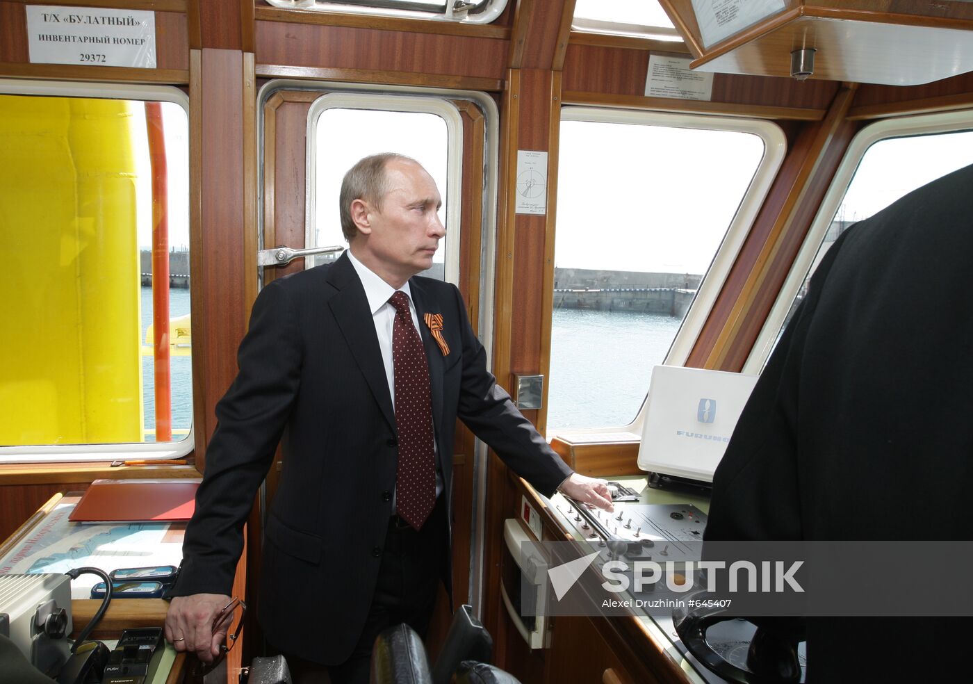 Vladimir Putin visits Novorossiysk