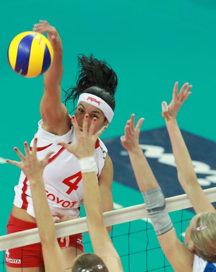 Volleyball. Women's Super League. Zarechye-Odintsovo vs. Dinamo