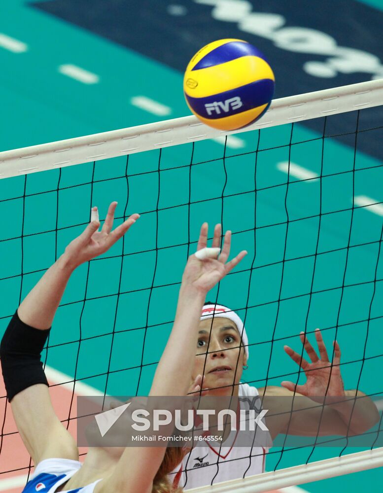 Volleyball. Women's Super League. Zarechye-Odintsovo vs. Dinamo
