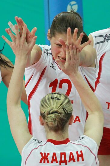 Volleyball. Women's Super League. Zarechye-Odintsovo vs. Dinamo