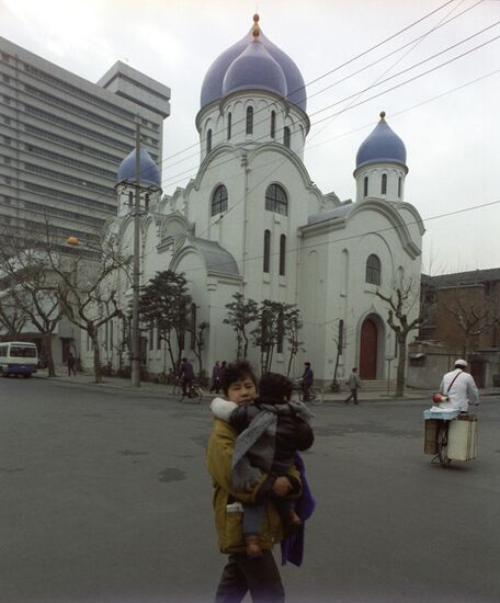 Russian Orthodox church in Shanghai