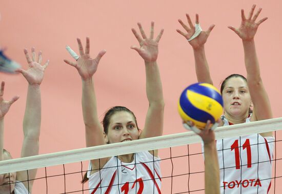 Volleyball. Women's Super League. Zarechye-Odintsovo vs. Dinamo