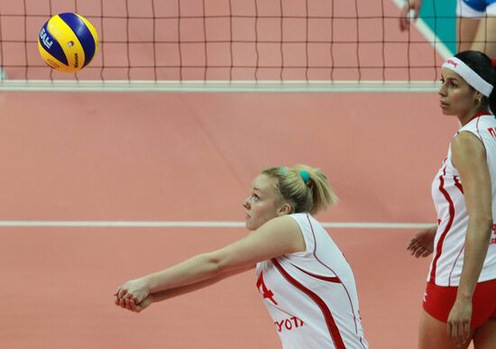 Volleyball. Women's Super League. Zarechye-Odintsovo vs. Dinamo
