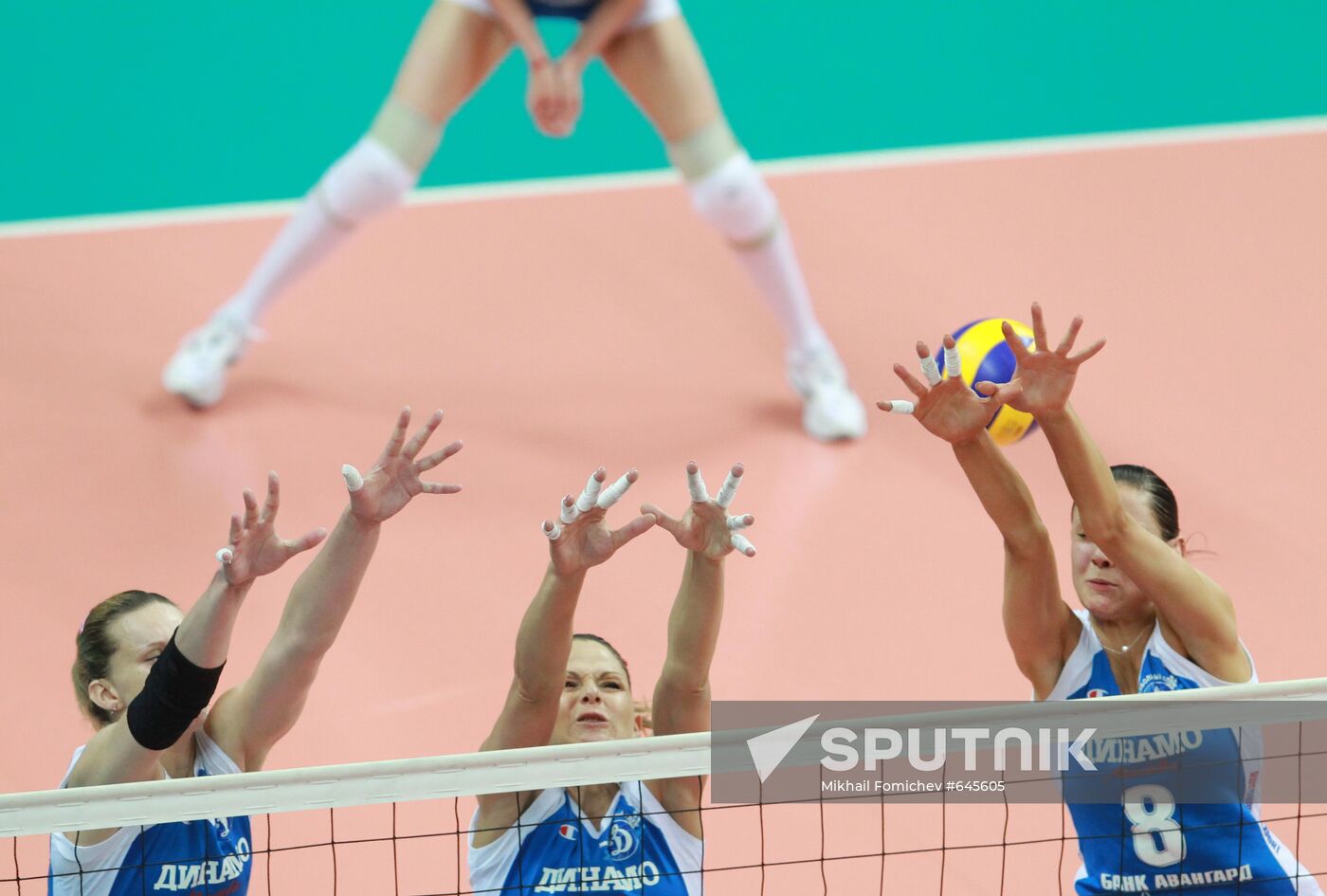 Volleyball. Women's Super League. Zarechye-Odintsovo vs. Dinamo