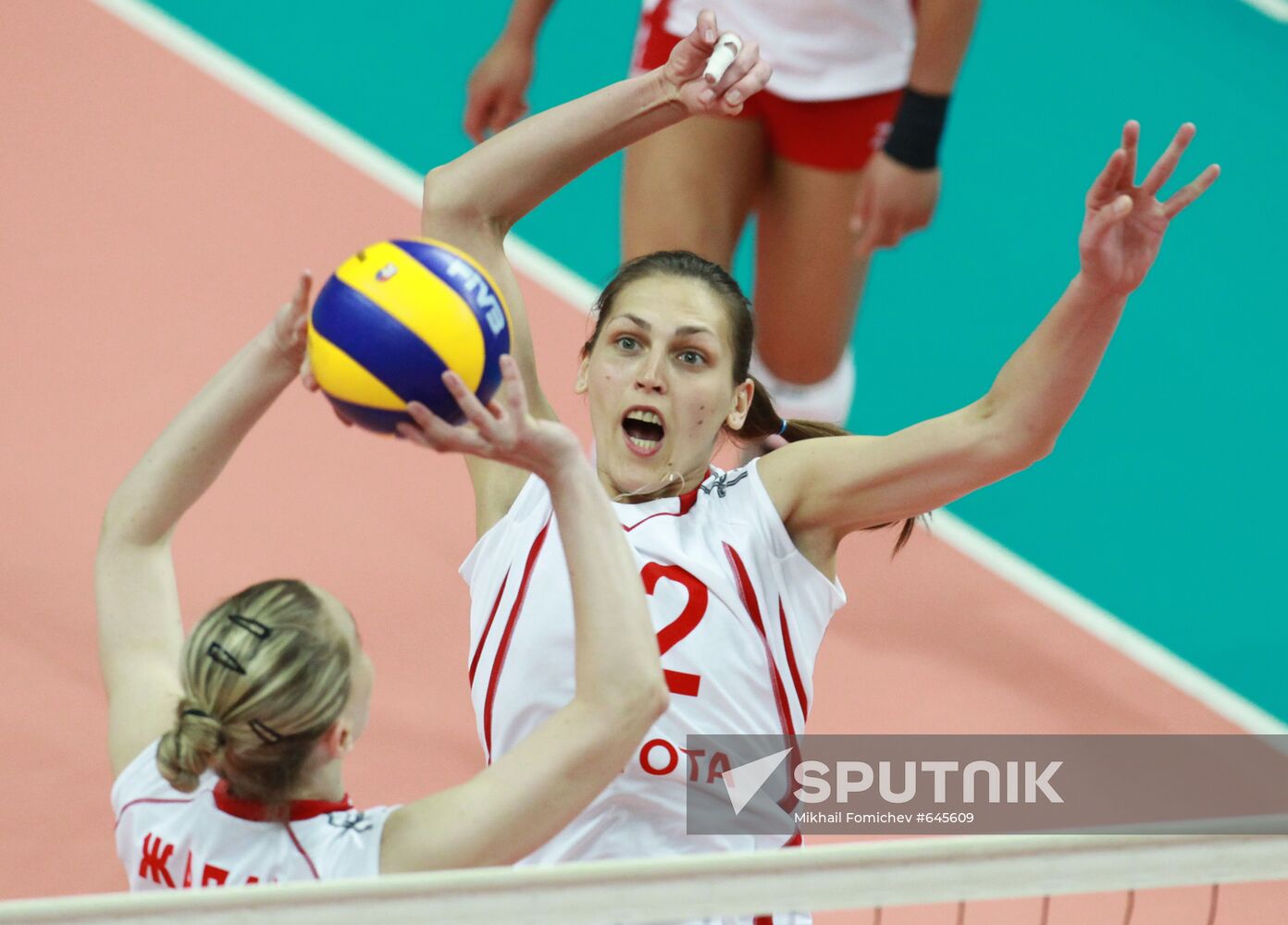 Volleyball. Women's Super League. Zarechye-Odintsovo vs. Dinamo