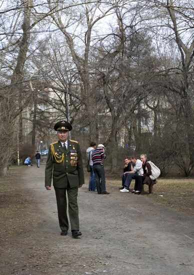 Arkady Gurevich, war veteran from Yekaterinburg