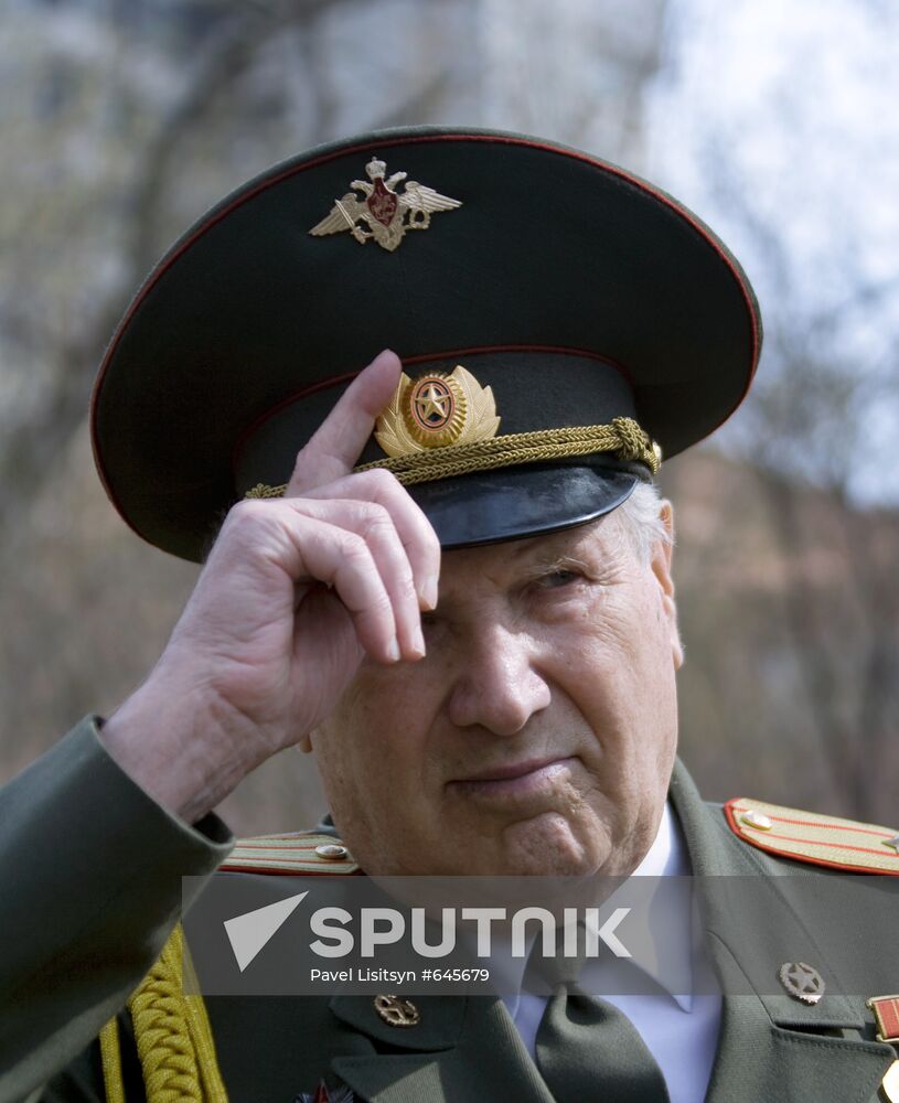 Arkady Gurevich, war veteran from Yekaterinburg