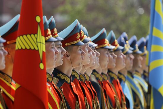 Unveiling City of Military Glory stele in Alexander's Garden