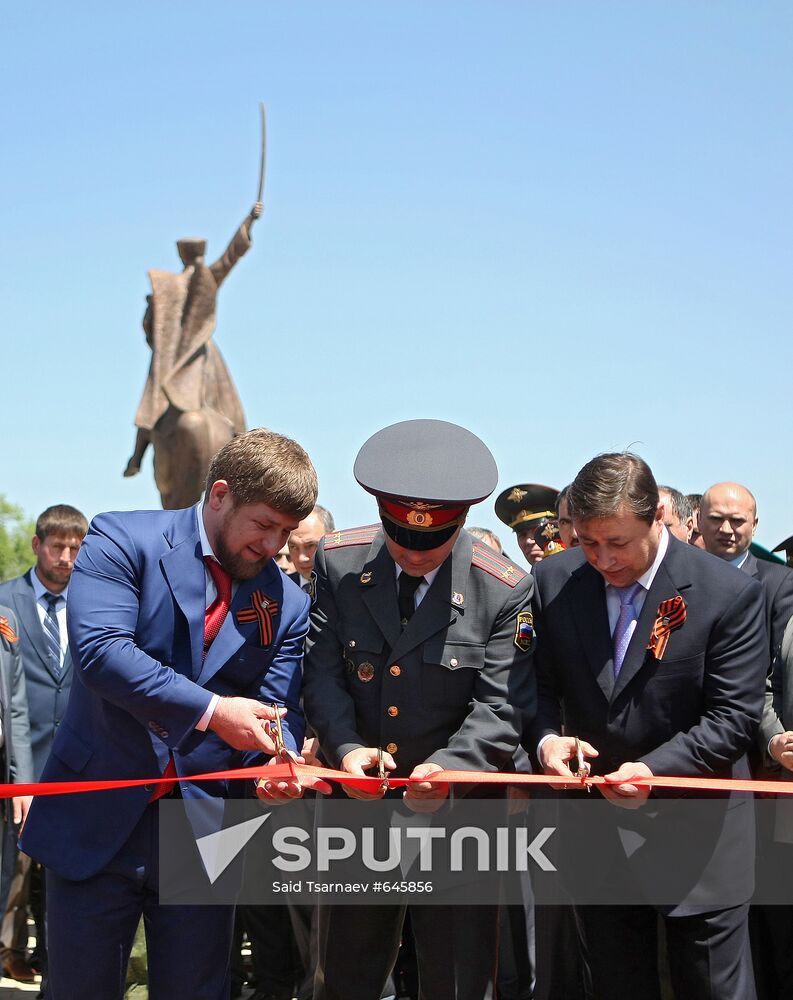 Ramzan Kadyrov and Alexander Khloponin