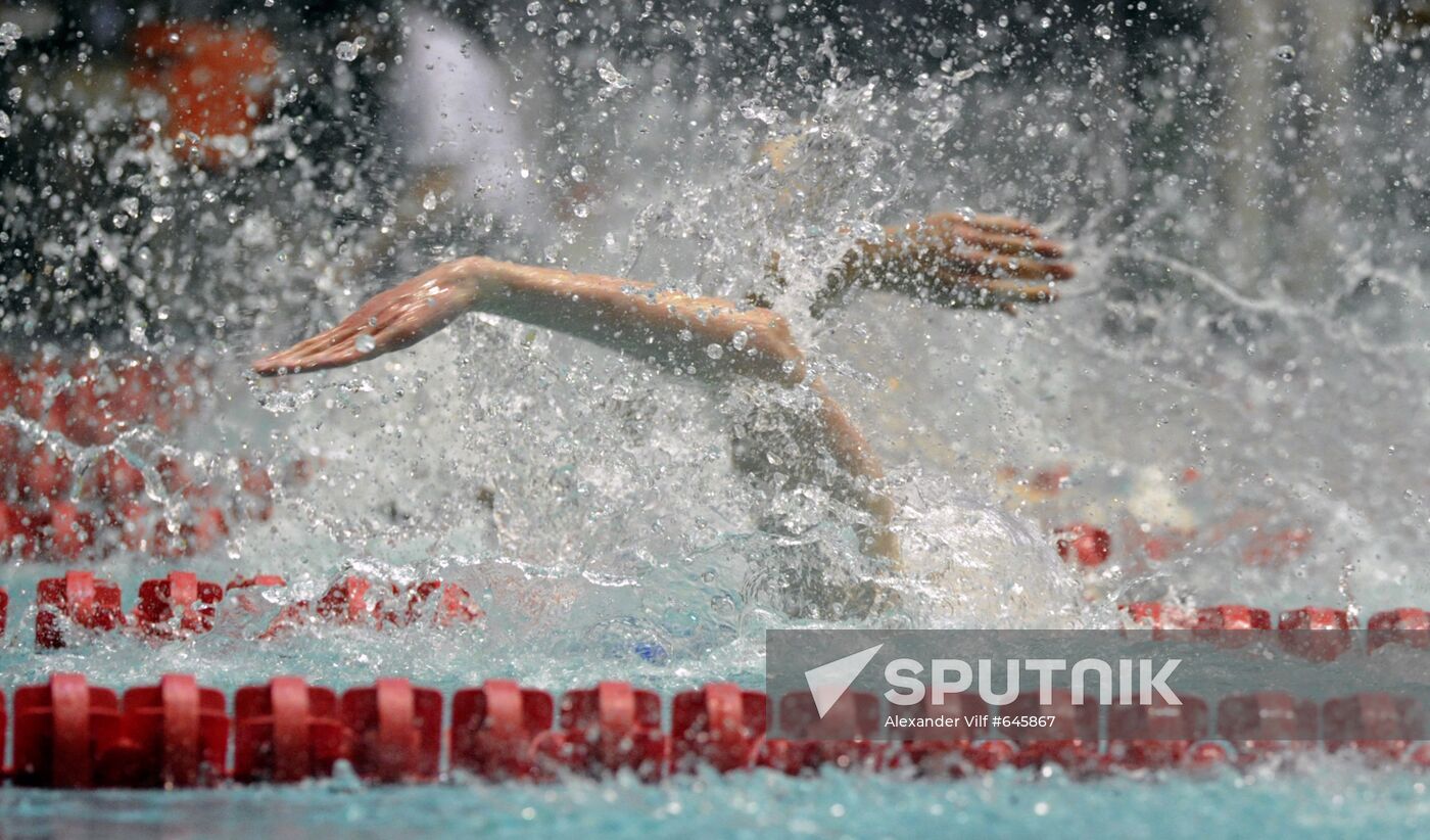 Russian Swimming Championship in Moscow