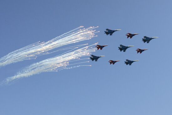 Military Parade on 65th anniversary of WWII Victory