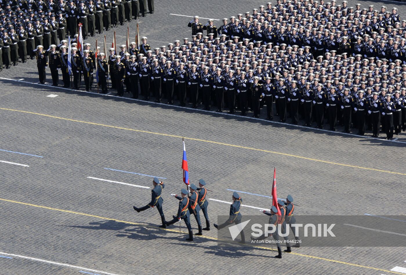 Military Parade on 65th anniversary of VE Day