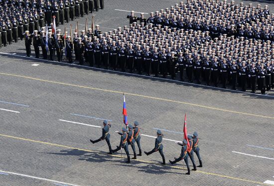 Military Parade on 65th anniversary of VE Day