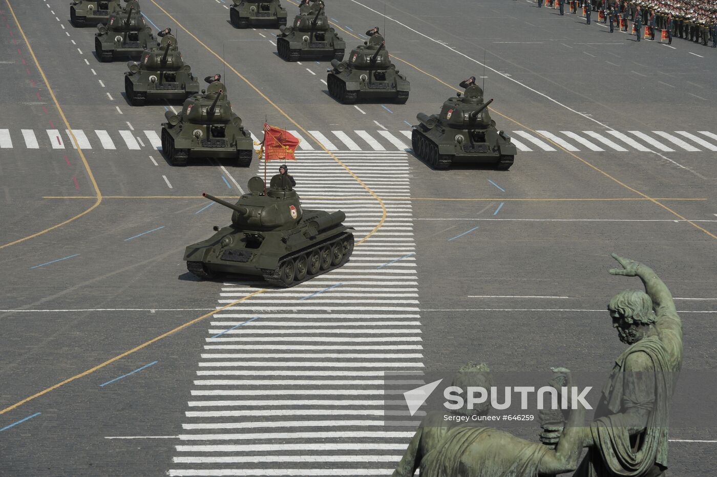T-34 tanks