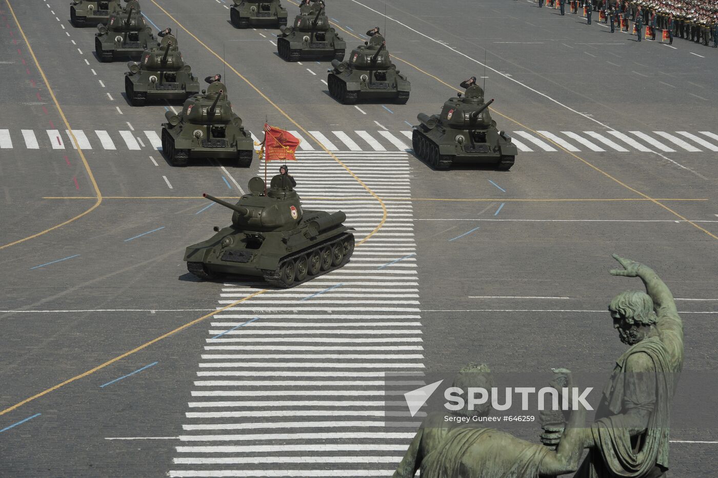 T-34 tanks