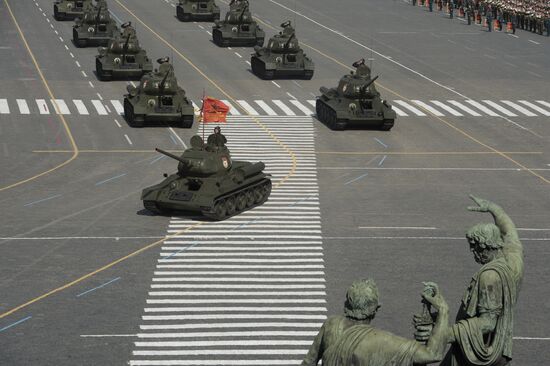 T-34 tanks