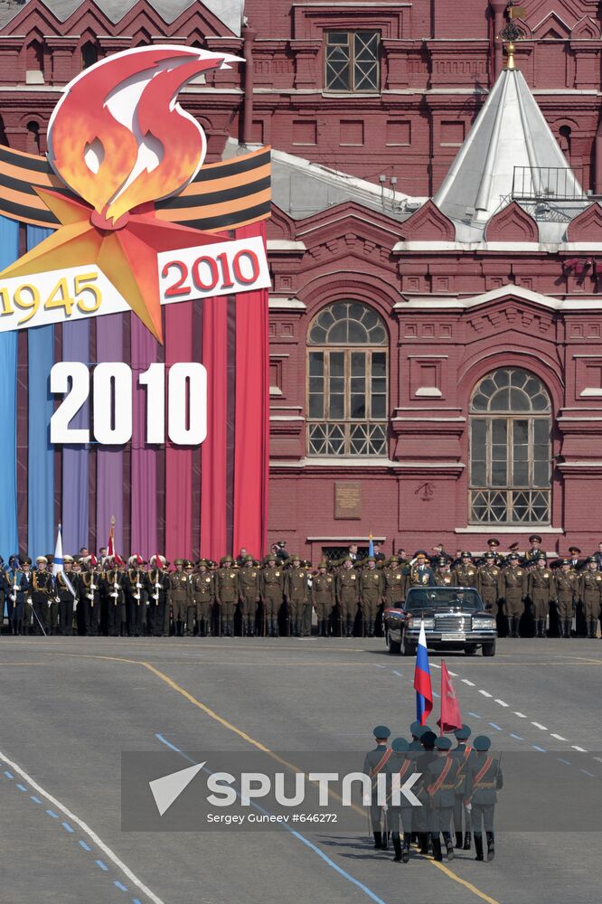 Military Parade on 65th anniversary of VE Day