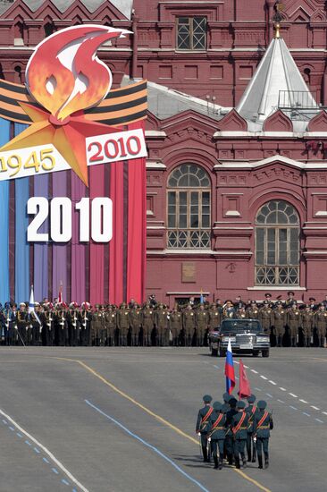 Military Parade on 65th anniversary of VE Day